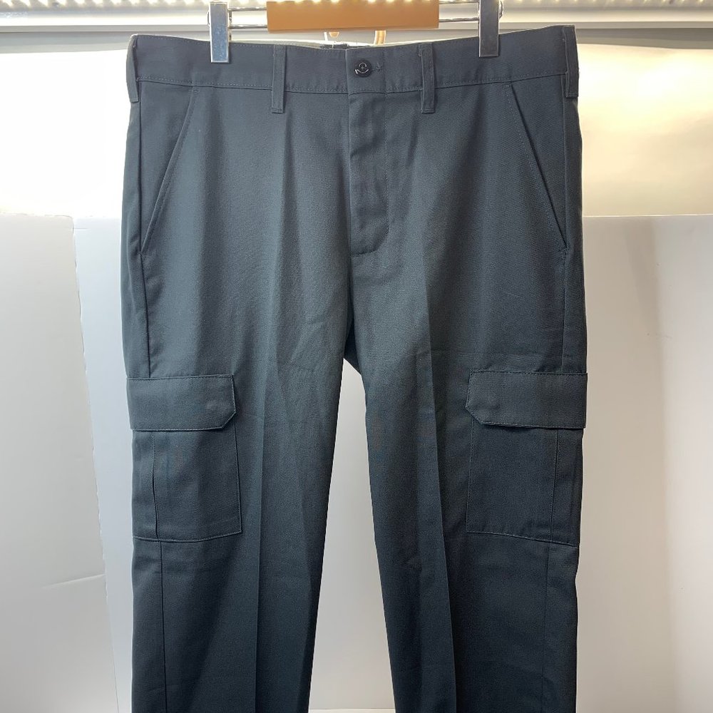 Red Kap Men's Industrial Cargo Pant Charcoal Gray 34W x 37  PT88CHO Poly Blend.